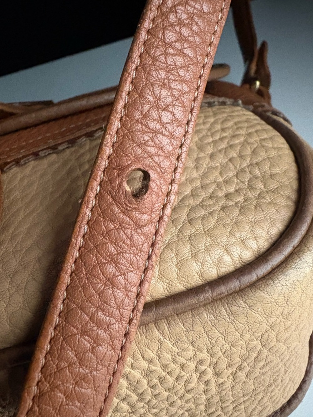 Dooney and Bourke awl Leather Teton Multi Color Crossbody - Picture 12 of 16